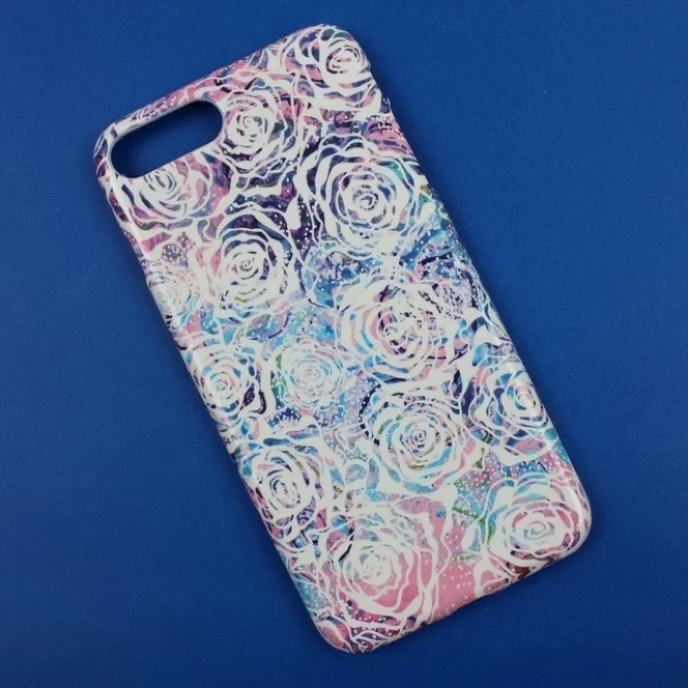 iPhone 7 Plus / iPhone 8 Plus tpu gold stamp phone case